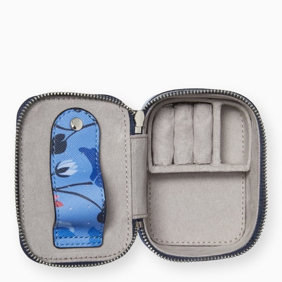 NWT Authentic classic Kate Spade Staci Nouveau Bloom Jewelry Holder/case - Picture 4 of 16